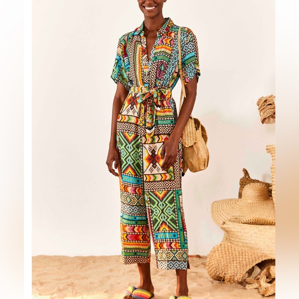 NWT Farm Rio jumpsuit